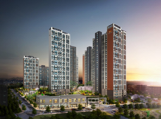 e편한세상 온수역 투시도<삼호 제공>